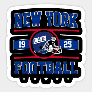 New York Giants Football Sticker